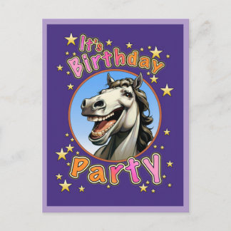 Birthday Party Postcard