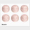 Birthday Party rose gold pink drips Thank You