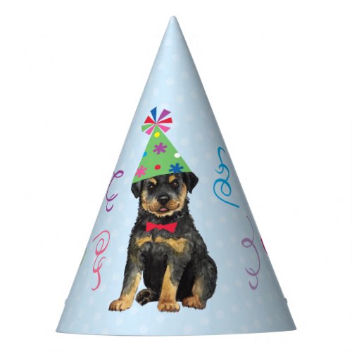 Birthday Party Rottweiler Party Hat