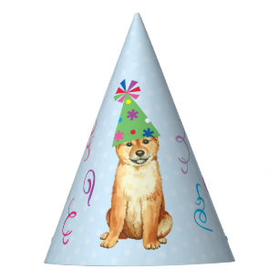 Birthday Party Shiba Inu Hat