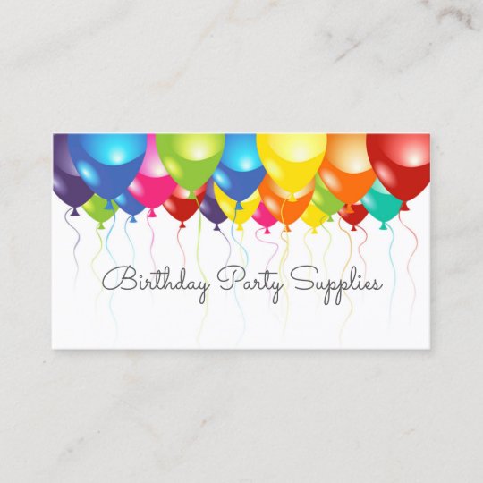  Party  Decorations  Business  Cards Oxynux Org