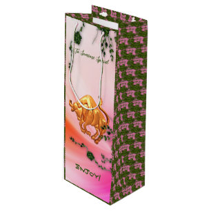 Birthday Party - Taurus Wine Gift Bag