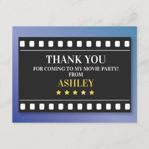Birthday Party Thank You Show Movie Film Ticket