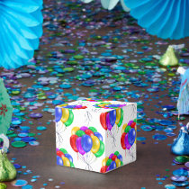 Birthday Party Treat Favor Box