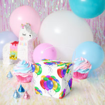 Birthday Party Treat Favor Box