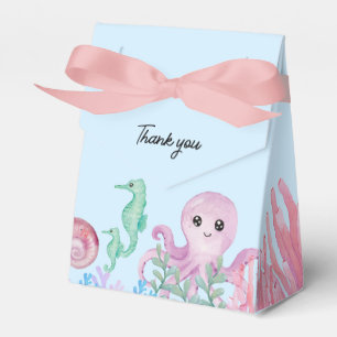 Birthday Party Under the sea Favor Boxes