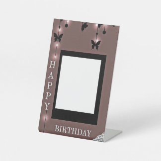 birthday pedestal sign