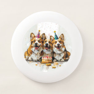 Birthday Pembroke Welsh Corgi Dogs Wham-O Frisbee