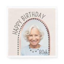 BIRTHDAY | Personalized Arched Photo Birthday