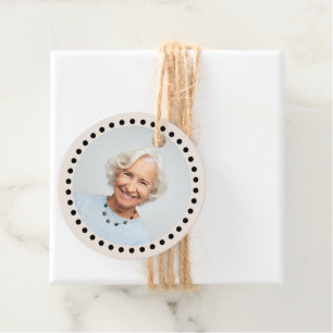 BIRTHDAY   Personalized Photo Party Gift Favor Tags