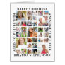Birthday Photo Collage 35 Pictures Personalized Card