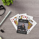 Birthday photo man myth legend name fun poker cards<br><div class="desc">Personalize and add your own photo of the birthday boy/man.  Personalize and add a name,  age 40 and a text.  Text: The Man,  The Myth,  The Legend.</div>