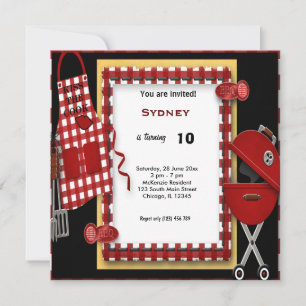 Birthday Picnic Invitation