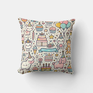 Birthday pillow cushion
