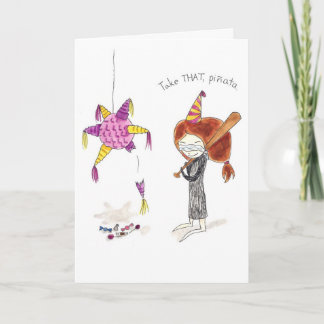 Birthday Pinata Card