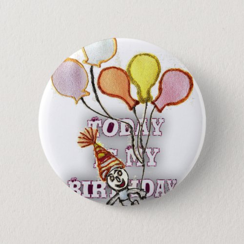 Birthday Pinback Button