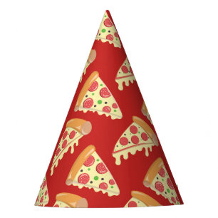 Birthday Pizza Party Party Hat