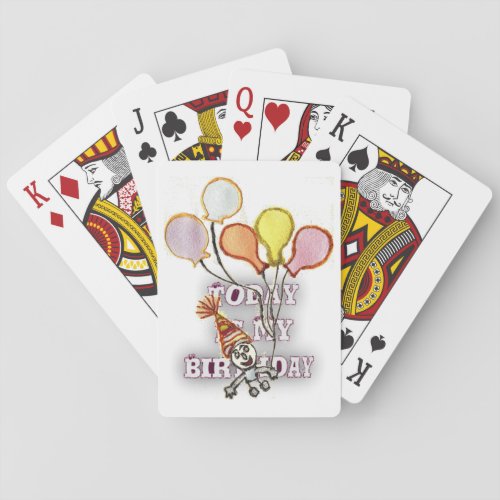 Birthday Poker Cards