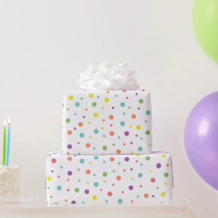 Birthday Polka Dots Wrapping Paper