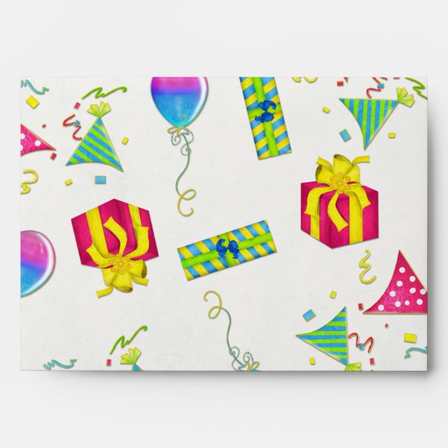 Birthday Pop Envelope (Front)
