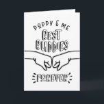 Birthday - Poppy & Me, Best Buddies Forever Card<br><div class="desc">Wish your Poppy a Happy Birthday this unique hand-lettering style typography design with the message, "Poppy & Me: Best Buddies Forever." Design is accented with two hand-drawn fists meeting in middle of the card (fist-pump illustration). inside has the following message (but can be customized to fit your needs). You are...</div>