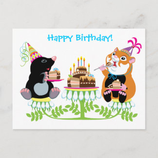 birthday postcard