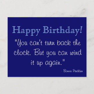 Birthday Postcard - Pruden