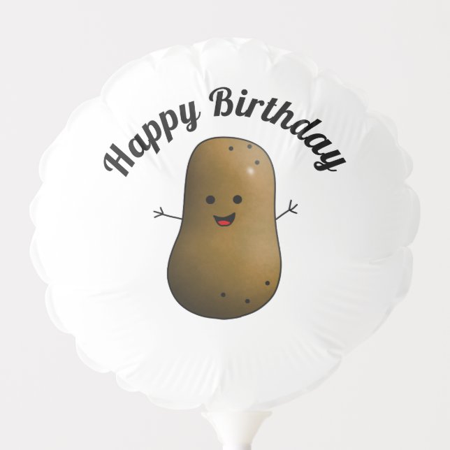 Birthday Potato Balloon (Front)