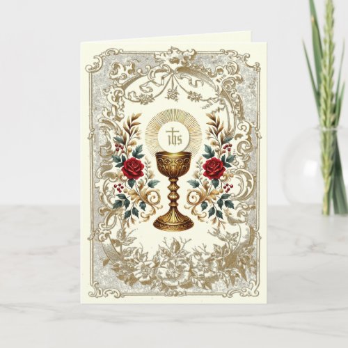 Birthday Prayer Eucharist Scripture Priest Card