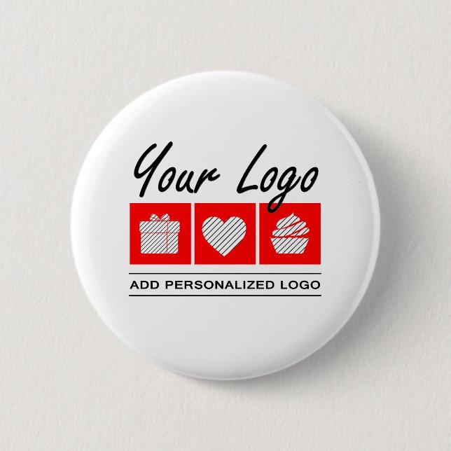 Birthday Present For Him Personalized Gift For Men Button (Front)