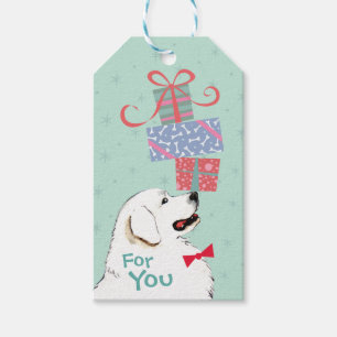 Birthday Presents Great Pyrenees Gift Tags