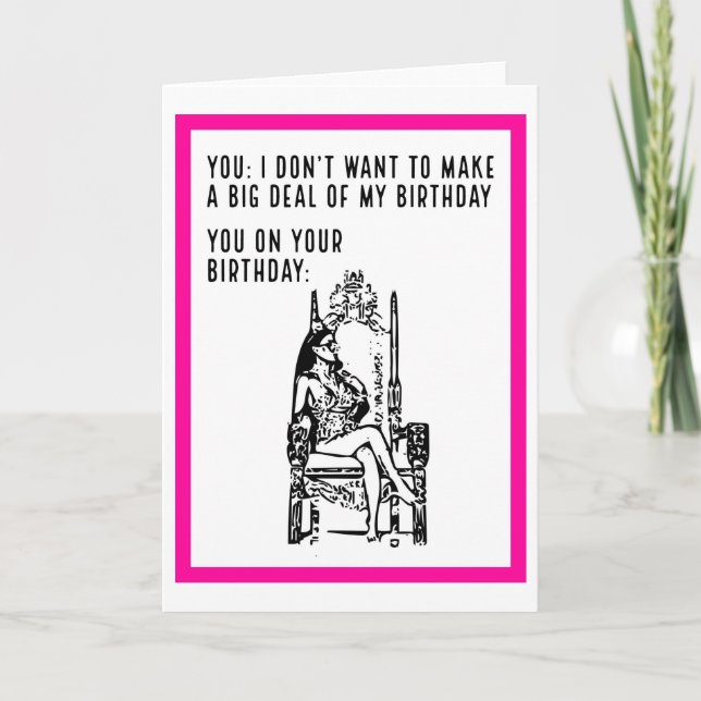 Birthday Princess... Birthday card (Front)