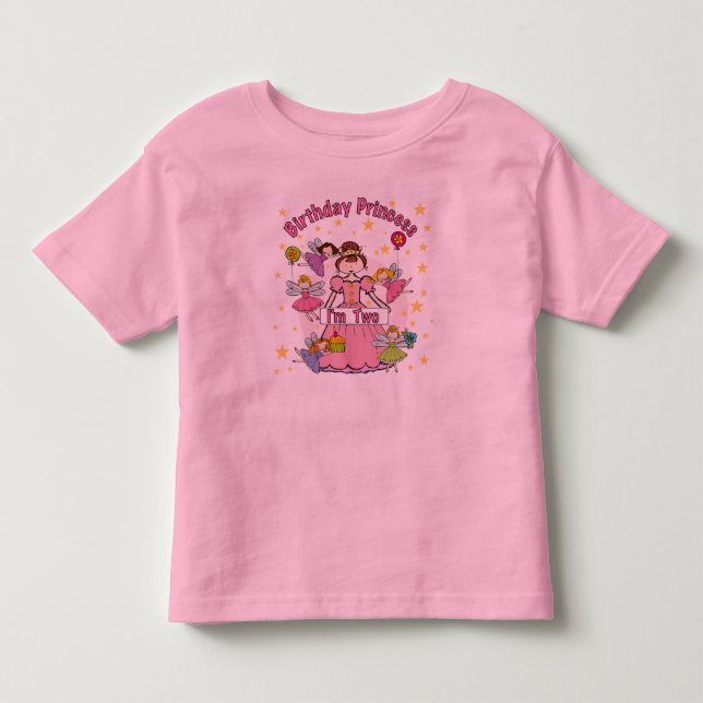 Birthday Princess I'm Two T-shirts and Gifts (Front)