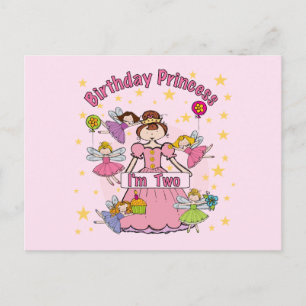 Birthday Princess I'm Two T-shirts and Gifts Postcard