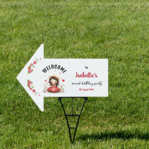 Birthday princess sign