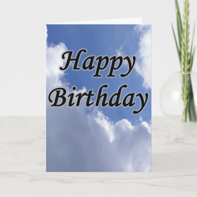 Birthday Psalm 118-24 Card (Front)