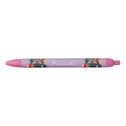 Birthday pug dog personalized pen