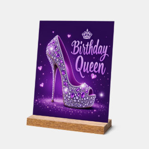 Birthday Queen  Acrylic Sign