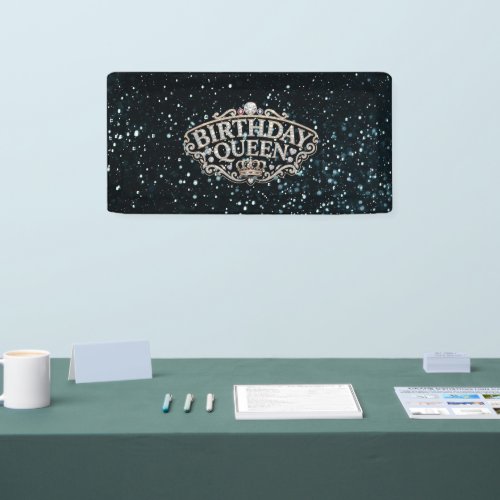 Birthday Queen Banner
