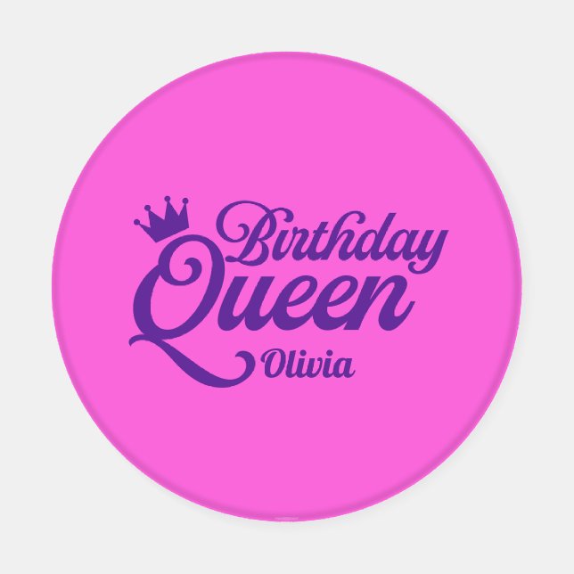 Birthday Queen Coasters (Single)