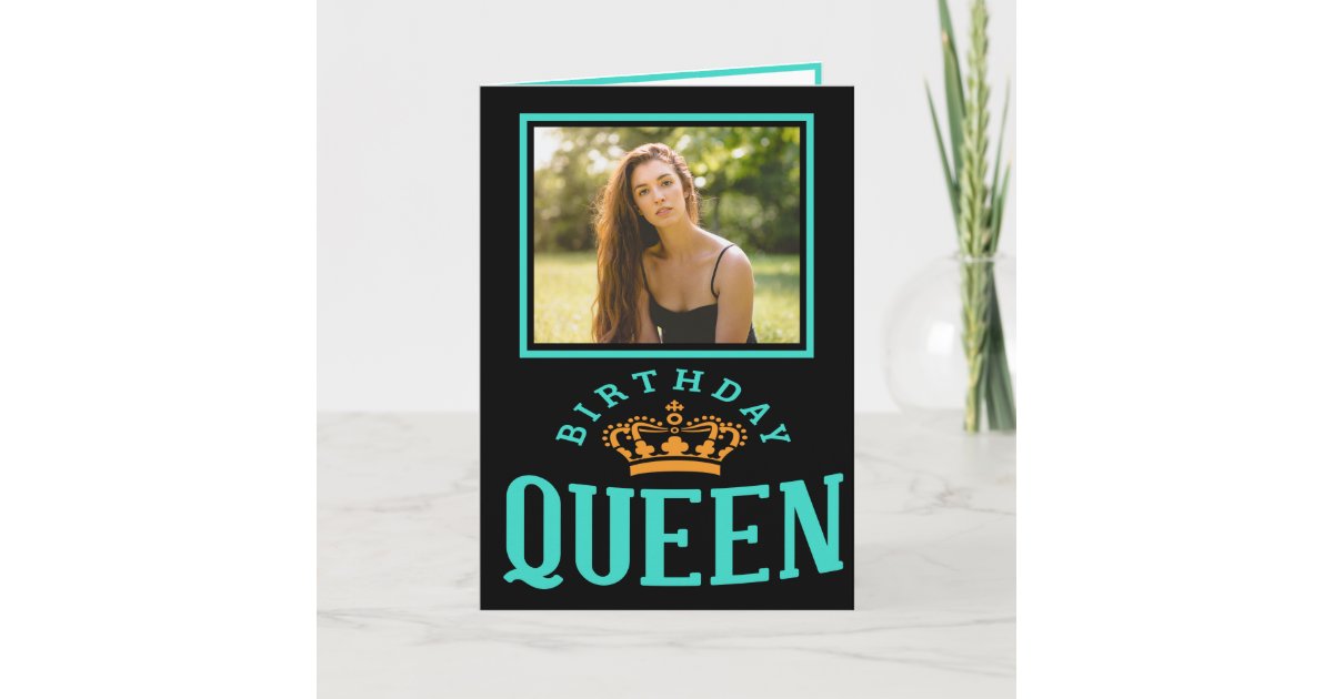 Birthday Queen Happy Birthday Card | Zazzle