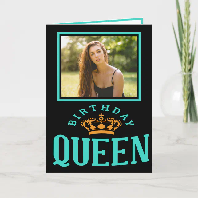 Birthday Queen Happy Birthday Card | Zazzle