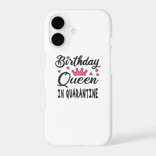 Birthday Queen in Quarantine Samsung Galaxy Case (Back)