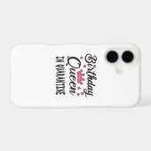 Birthday Queen in Quarantine Samsung Galaxy Case (Back Horizontal)