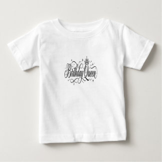 Birthday Queen Matching Customized Team Gift Group Baby T-Shirt