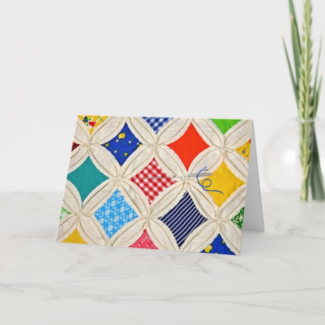 Birthday Quilt With Needle Card (Front)