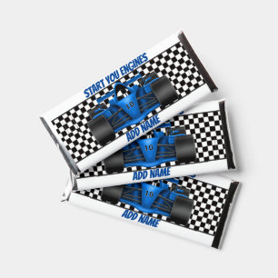 Birthday Race Car Candy Bar Wrapper Party Favor