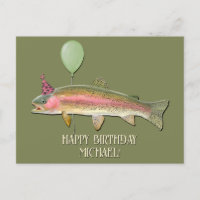 Birthday Rainbow Trout Fishing