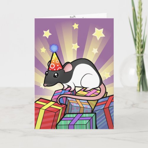 Birthday Rat Card