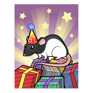 Rat Birthday Cards Zazzle